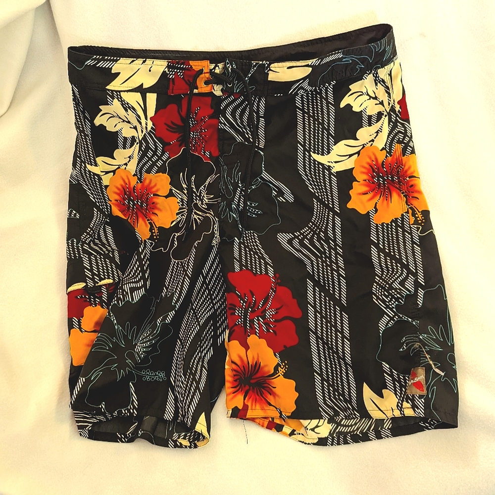 Men's swim board shorts unlined